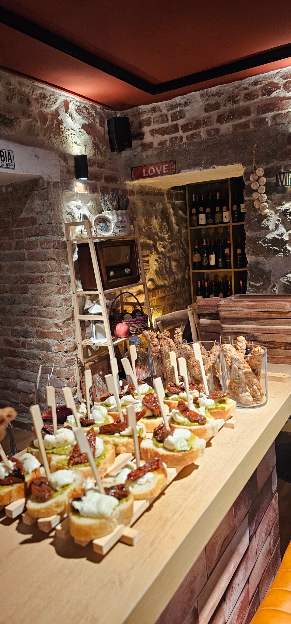 Local tasting bites